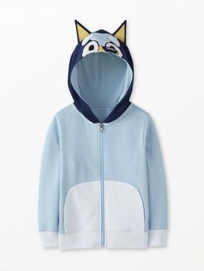 Hanna Andersson Bluey Zip Up Hoodie